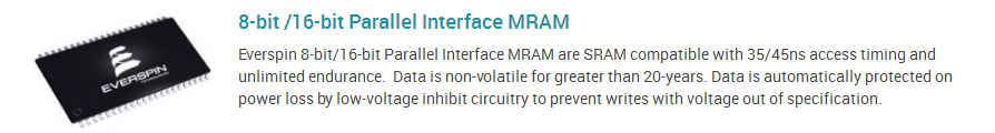 Parallel Interface MRAM